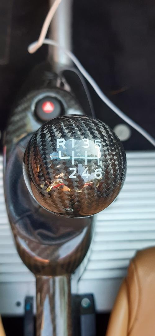 Lotus Elise Exige Emira Evora 6 speed Gear Shift Shifter Knob Head carbon